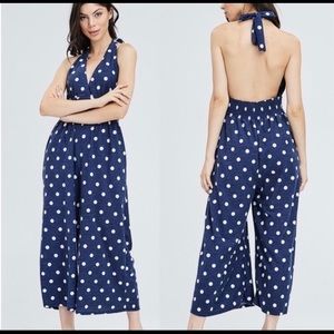 ♥️ 2 left ♥️ Polka dot jumpsuit